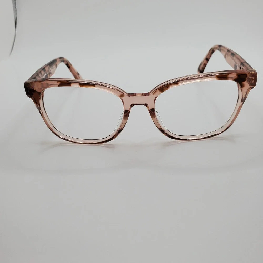 Kate Spade Carolanne HT8 Eyeglasses Frame Pink Transparent Tortoise 51-17-140mm